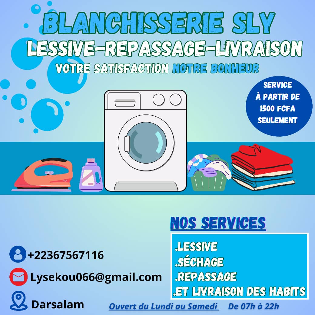 BLANCHISSERIE SLY